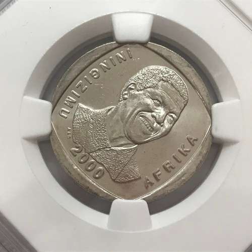 2000 RSA Mandela MS64 graded by NGC