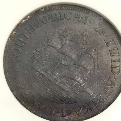 1923 SA Union penny graded MS 63 BN by NGC - looks even better