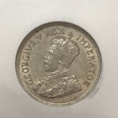 1929 SA Union 1 shilling graded XF45 by NGC