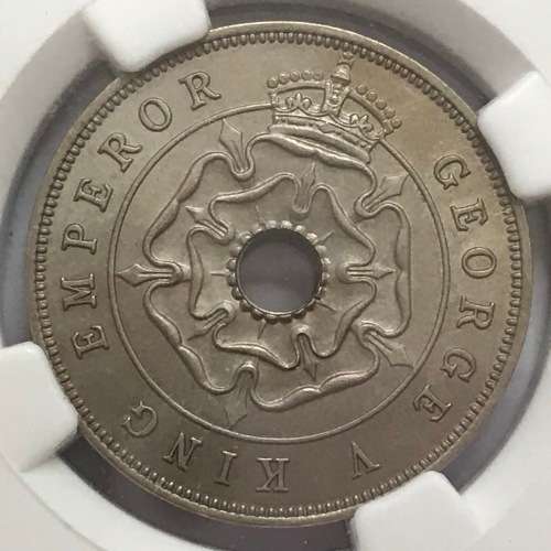 1935 Southern Rhodesia graded Penny MS 63