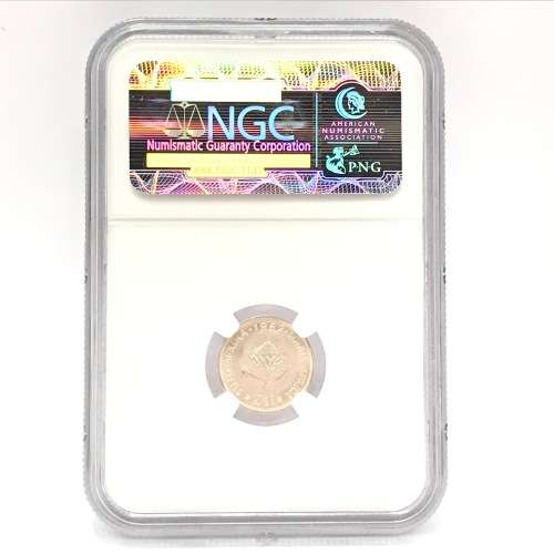 1962 RSA graded silver 2 and a half cent graded MS 63 only 8745 minted - Scarce