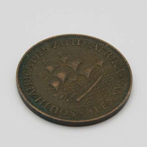 1925 South Africa half penny XF