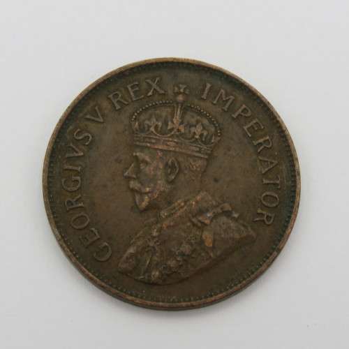 1925 South Africa half penny XF