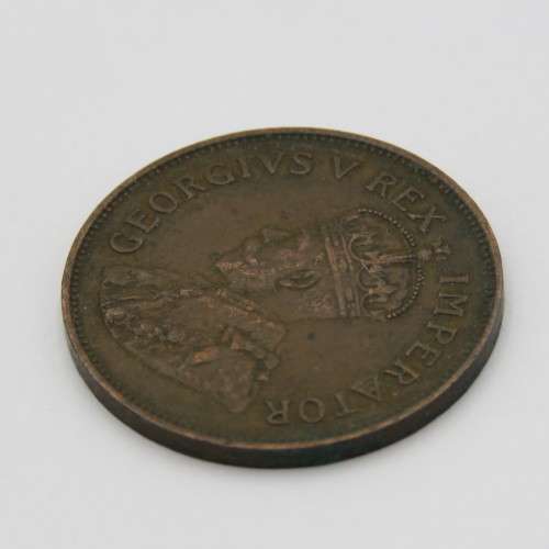 1925 South Africa half penny XF