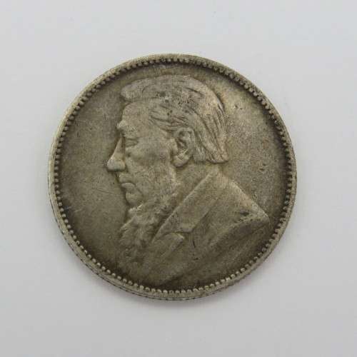 1895 ZAR Paul Kruger shilling