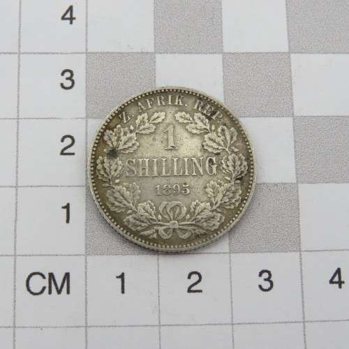 1895 ZAR Paul Kruger shilling