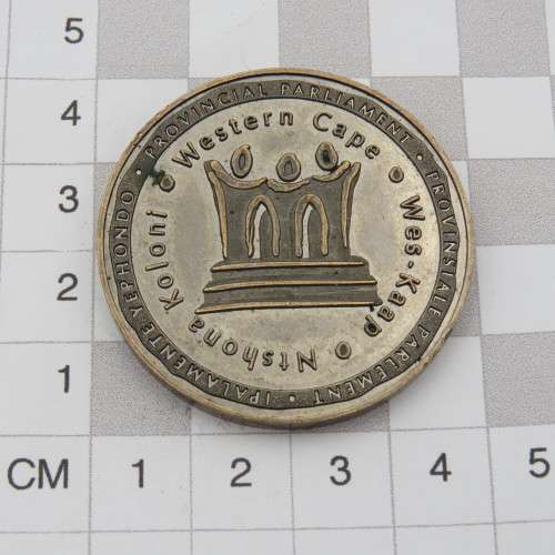 Western Cape Parliament medallion 2007