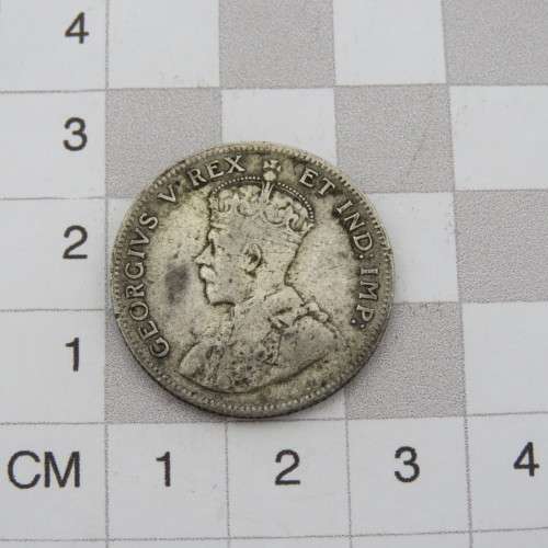 1918 H East Africa Scarce 50 cent