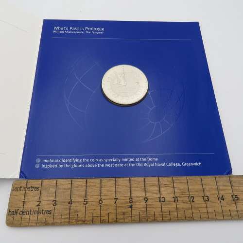 2000 Royal Mint Millennium Dome mint Mark 5 Pounds coin pack - Limited issue