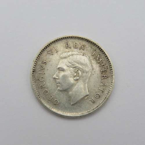 1938 South Africa 3d tickey EF