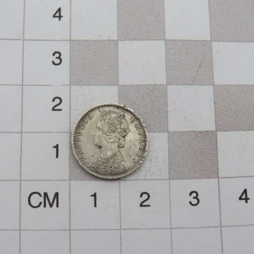 1901 British India 2 Annas XF +
