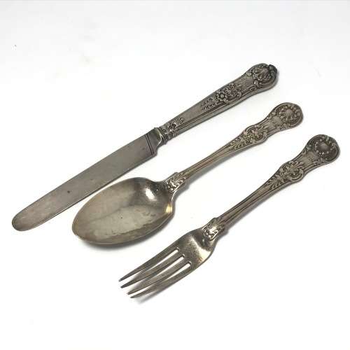 Hallmarked Silver Christening set - 50g