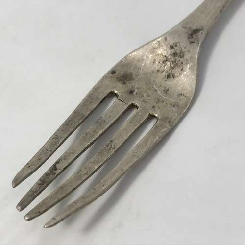 Russian silver fork k3 - 1880 - 84