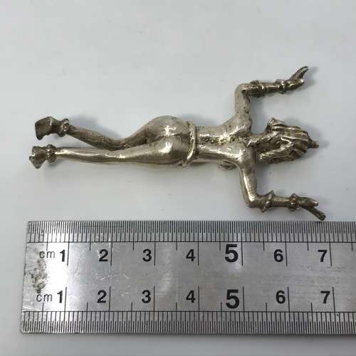 Silver figurine from Northern Zambia - 68mm high