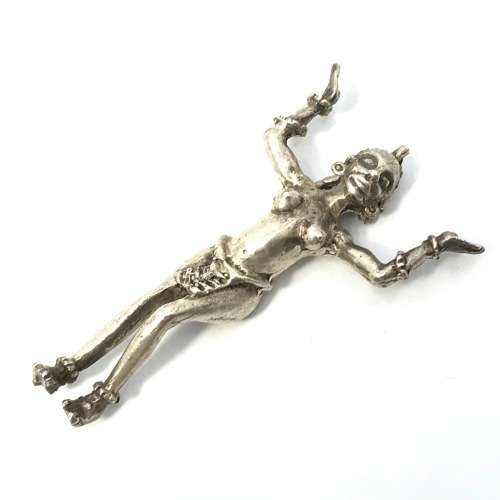 Silver figurine from Northern Zambia - 68mm high