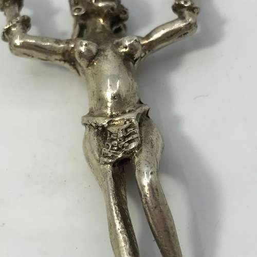 Silver figurine from Northern Zambia - 68mm high