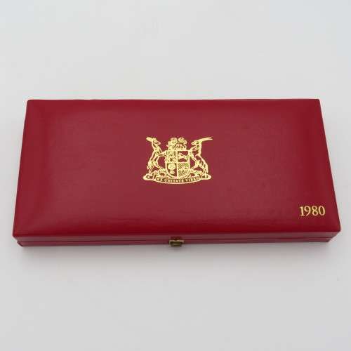 1980 RSA short proof set in long proof box