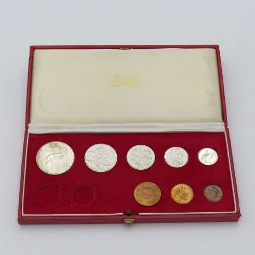 1980 RSA short proof set in long proof box