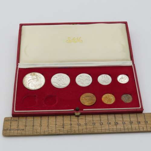 1980 RSA short proof set in long proof box