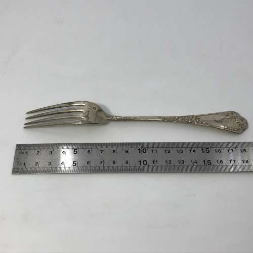 Antique Austrian Silver Christening set by Franz Rumwolf - circa 1899-1924