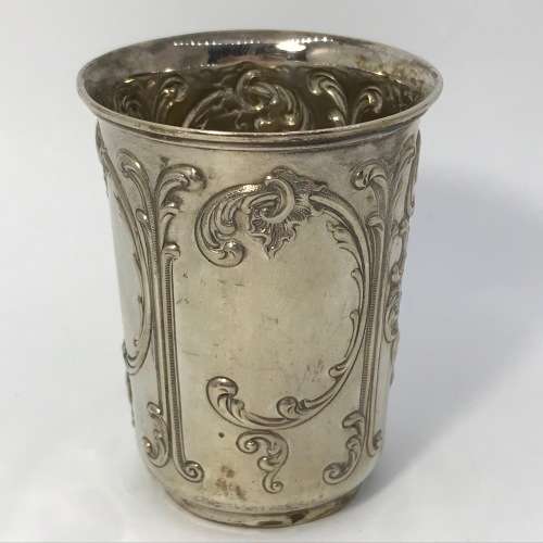 Antique Austrian Silver Christening set by Franz Rumwolf - circa 1899-1924