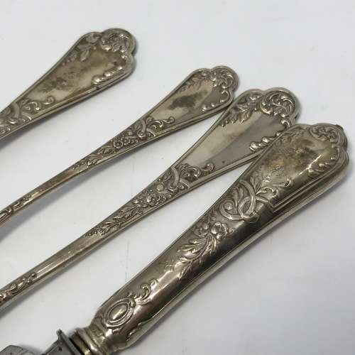 Antique Austrian Silver Christening set by Franz Rumwolf - circa 1899-1924