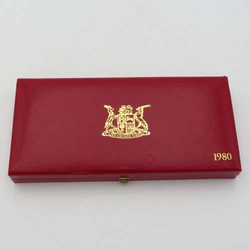1980 RSA short proof set in long proof box