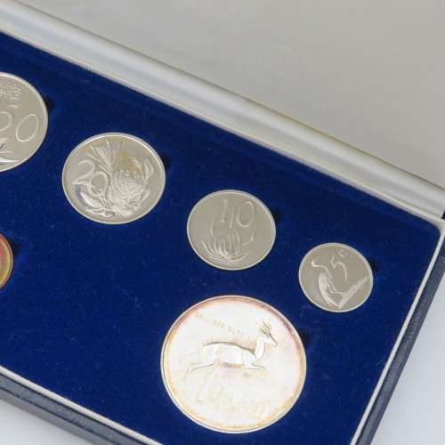 1988 RSA short proof set with silver R1
