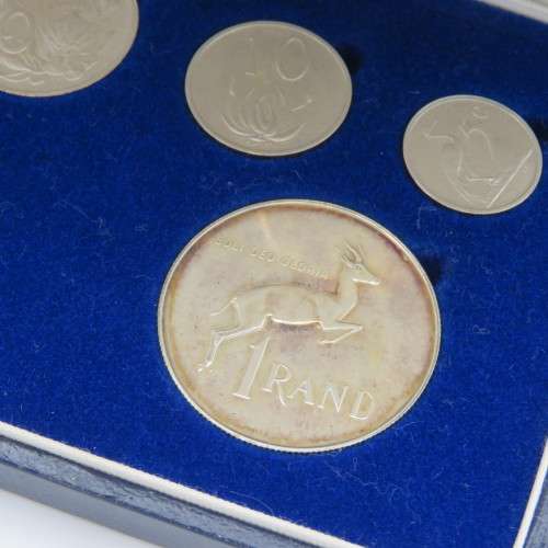 1988 RSA short proof set with silver R1
