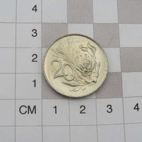 1968 South Africa coin set uncirculated 1 cent to 50 cent - Lot of 6 coins