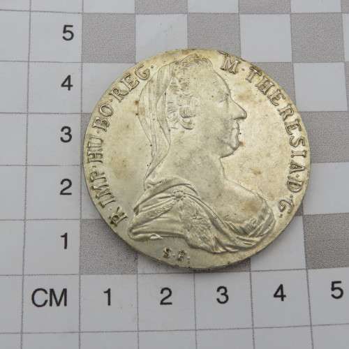 1780 silver Maria Theresia Thaler - Crown size
