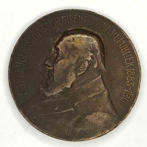 1904 Volkstem Kruger begrafnis medallion