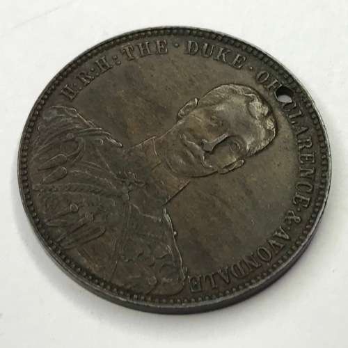 1892 Death Medal for the duke of Clarence and Avondale