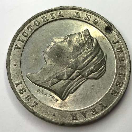 1887 Queen Victoria Jubilee Medallion - excellent