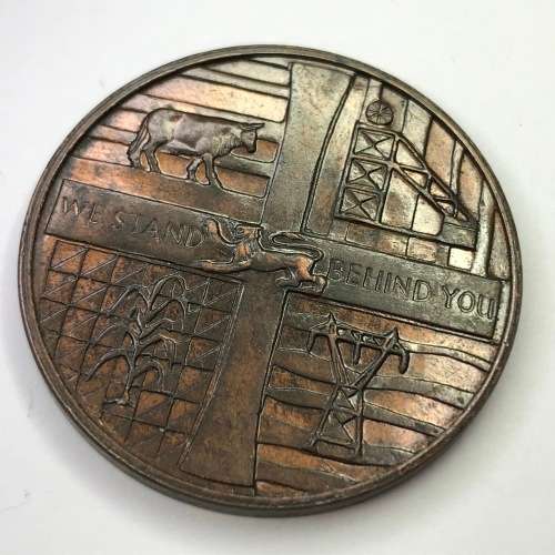 1965 Rhodesian Independence Medallion