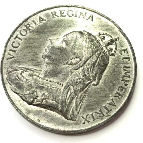Victoria 1837 - 1897 large medallion - a bit heavier than aluminum and in excellent condition