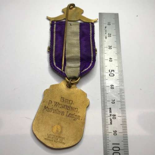 1910 -1935 George V silver Jubilee medallion ( R.A.O.B )