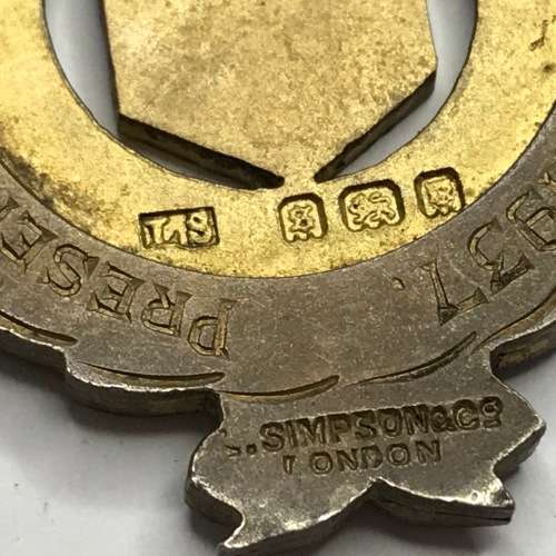 R.A.O.B Primo medallion - sterling silver - Mufulira lodge