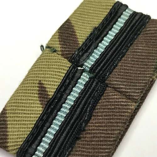 Air Force Lieutenants on camo back