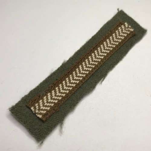 SWA Corporal - 1 Stripe on brown backing