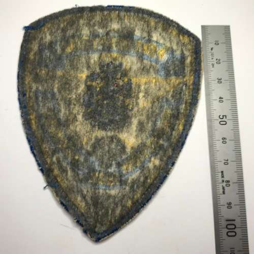 Vintage Port Shepstone Protection Services cloth badge