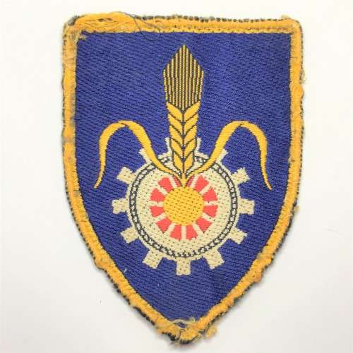 Quarter Master General embroidered cloth flash