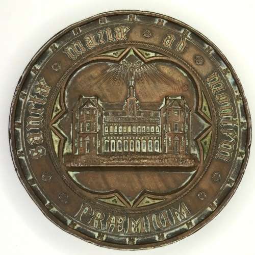 Santa Maria ad Montem praemium large medallion - copper - 55 mm