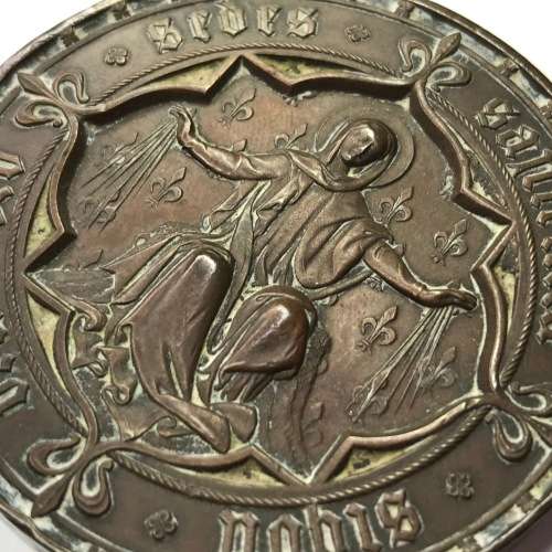 Santa Maria ad Montem praemium large medallion - copper - 55 mm