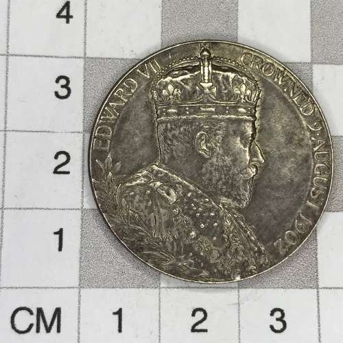 Coronation medal 1902 Edward VII and Alexandra Queen Consort