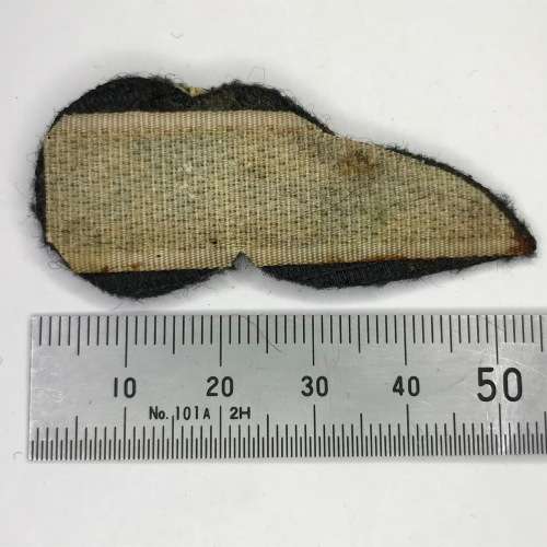 British QM half wing in Bullion Wire