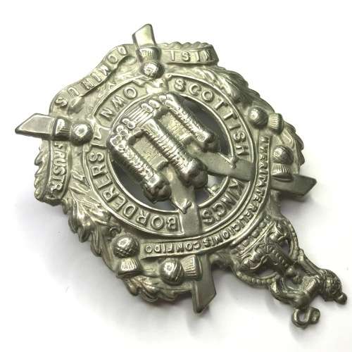 Great Britain Infantry of the Line King`s own Scottish Borderers - Cap badge - Lugs - W.M