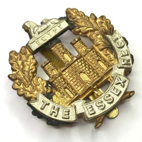 Great Britain Infantry of The Line - Essex Regiment - Bi-metal - cap badge - Slide