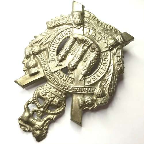 Great Britain Infantry of the line - own Scottish Borderers cap badge - Lugs -