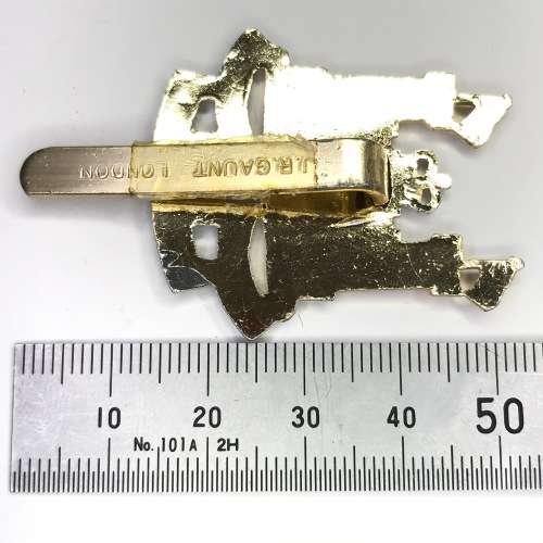 Great Britain Suffolk and Norfolk Yeomanry badge - Bi-metal - Slide